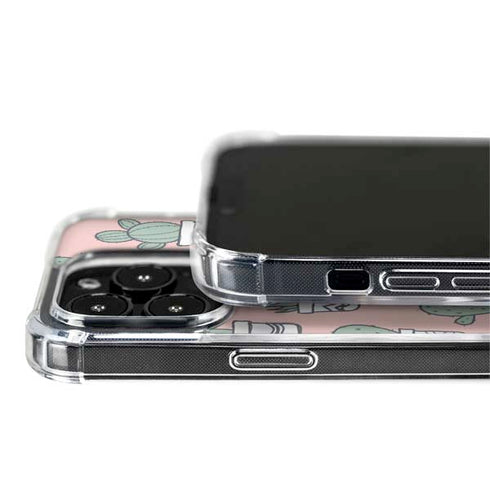 Pink Cactus iPhone 15 Pro MagSafe Case