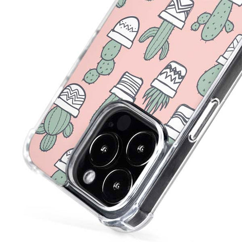 Pink Cactus iPhone 15 Pro Max MagSafe Case