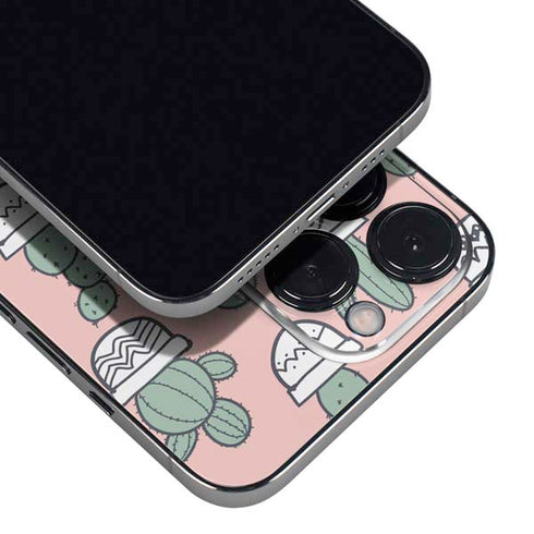 Pink Cactus iPhone 14 Pro Max Skin
