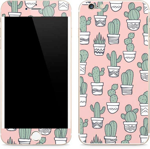 Pink Cactus iPhone 6/6s Plus Skin