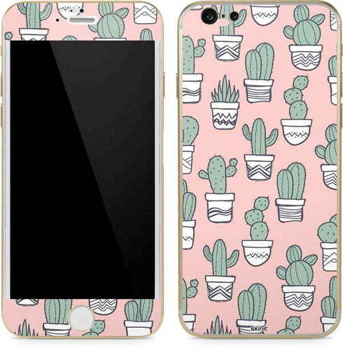 Pink Cactus iPhone 6/6s Skin