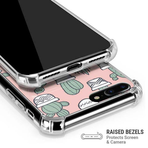Pink Cactus iPhone 7/8 Plus Clear Case