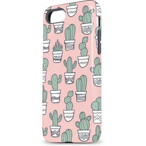 Pink Cactus iPhone 8 Pro Case