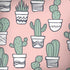 Pink Cactus iPhone X Pro Case