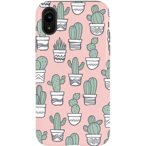 Pink Cactus iPhone XR Pro Case