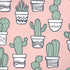 Pink Cactus iPhone XS Skin