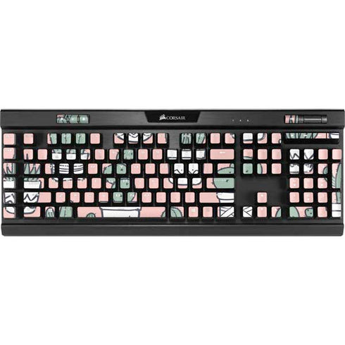 Pink Cactus K95 RGB PLATINUM Mechanical Gaming Keyboard Skin