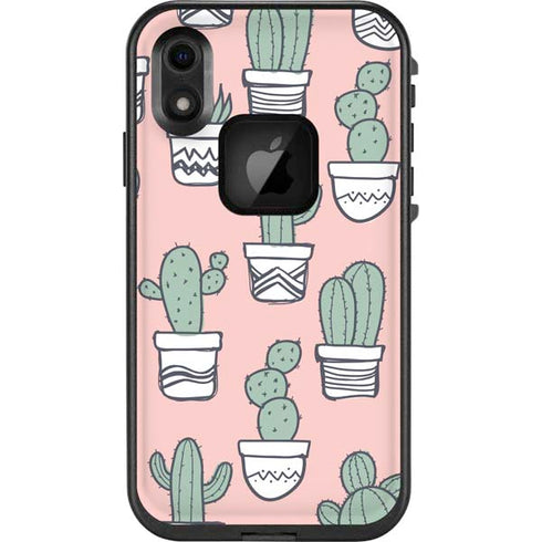 Pink Cactus LifeProof Fre iPhone Skin