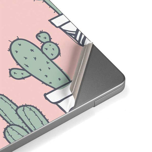 Pink Cactus MacBook Pro 14in (2021-24) Skin