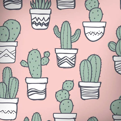 Pink Cactus Moto G6 Skin