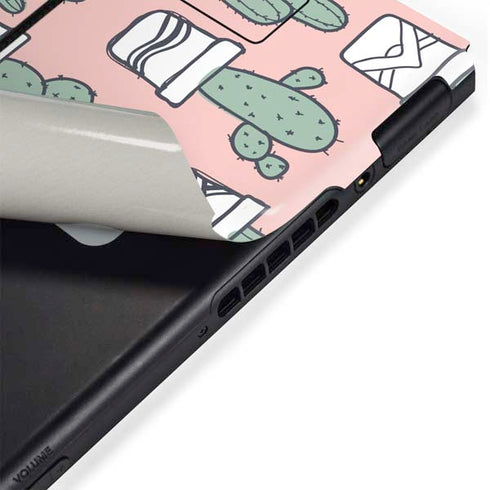 Pink Cactus Nintendo Switch Bundle Skin