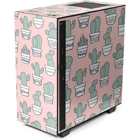 Pink Cactus NZXT H510 Compact ATX Mid-Tower Case Skin