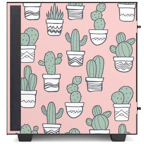 Pink Cactus NZXT H510 Compact ATX Mid-Tower Case Skin