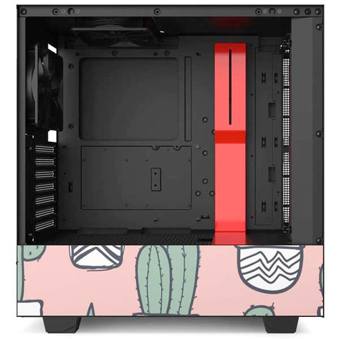 Pink Cactus NZXT H510 Compact ATX Mid-Tower Case Skin