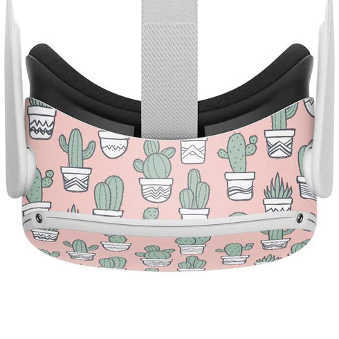 Pink Cactus Oculus Quest 2 Skin