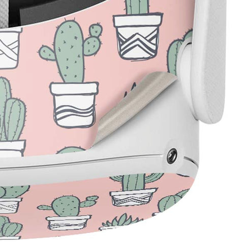 Pink Cactus Oculus Quest 2 Skin
