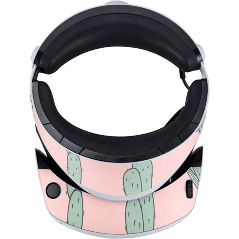 Pink Cactus PlayStation VR2 Skin