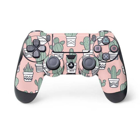 Pink Cactus PS4 Controller Skin