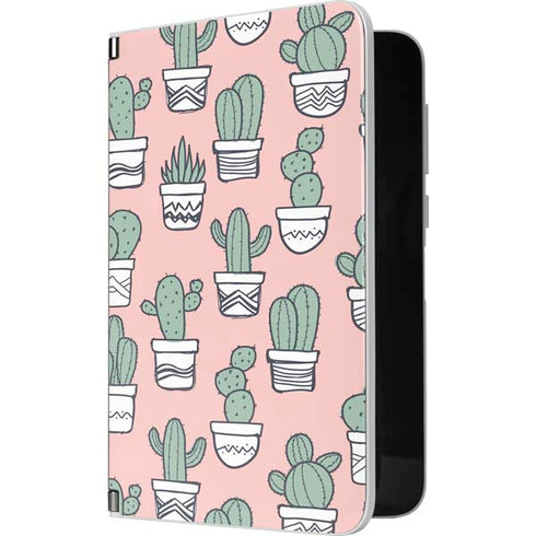 Pink Cactus Surface Duo Skin