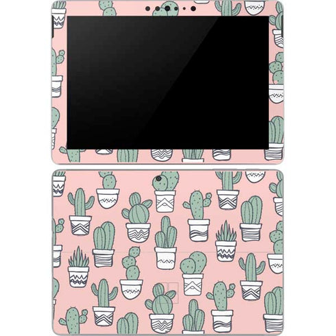Pink Cactus Surface Go Skin