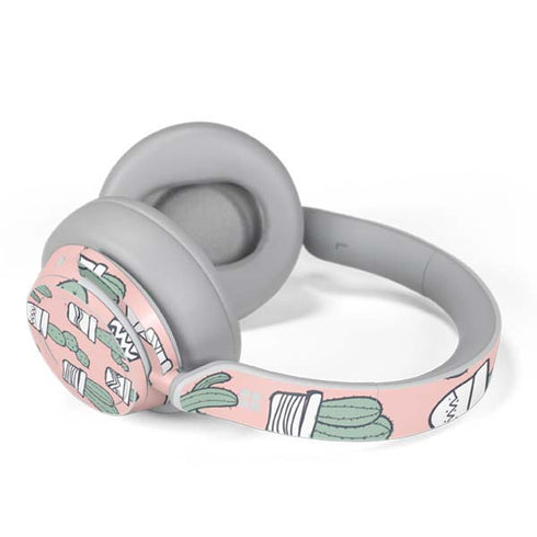 Pink Cactus Surface Headphones Skin