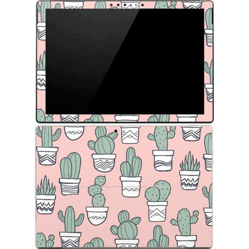 Pink Cactus Surface Pro 4 Skin