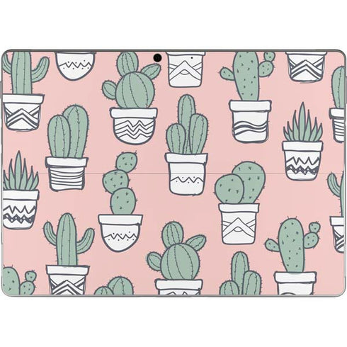 Pink Cactus Surface Pro 9 Skin