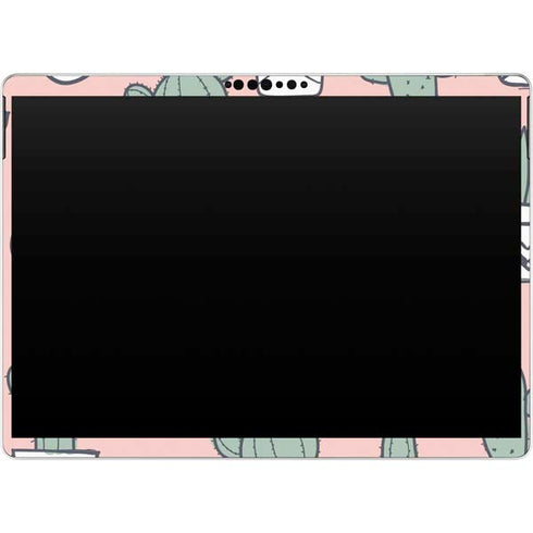 Pink Cactus Surface Pro 9 Skin