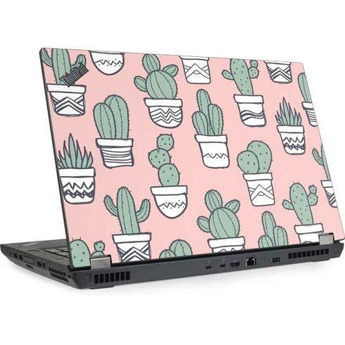 Pink Cactus Lenovo ThinkPad Skin
