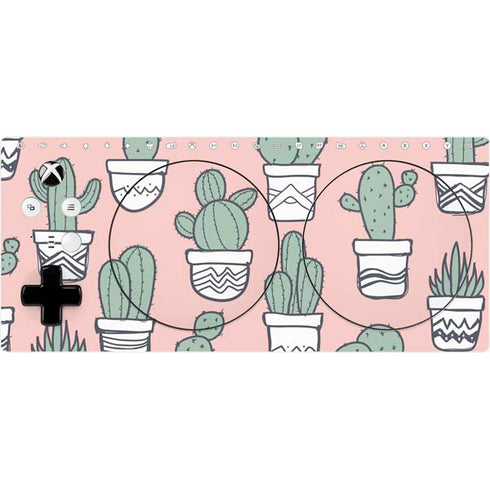 Pink Cactus Xbox Adaptive Controller Skin