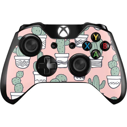 Pink Cactus Xbox One Controller Skin