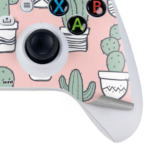 Pink Cactus Xbox Series S Skins