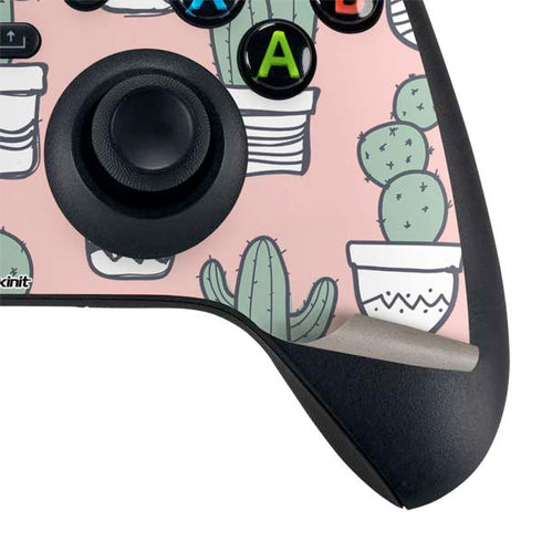 Pink Cactus Xbox Series X Controller Skin