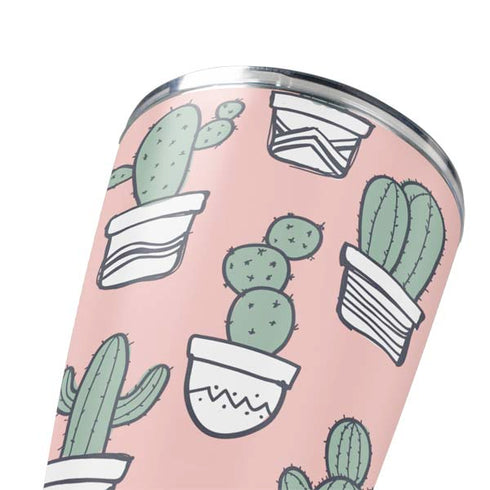Pink Cactus Yeti 20oz Tumbler Skin