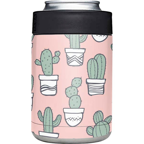 Pink Cactus Yeti Colster Can Insulator Skin