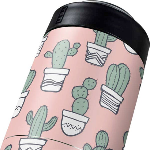 Pink Cactus Yeti Colster Can Insulator Skin