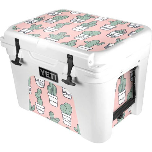 Pink Cactus YETI Tundra 35 Hard Cooler Skin