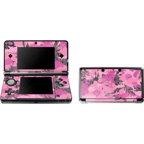 Pink Camouflage 3DS (2011) Skin