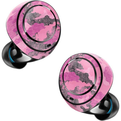 Pink Camouflage Amazon Echo Buds Skin
