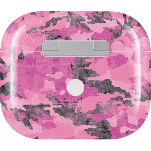 Pink Camouflage Apple AirPods (3rd Gen 2021) Skin