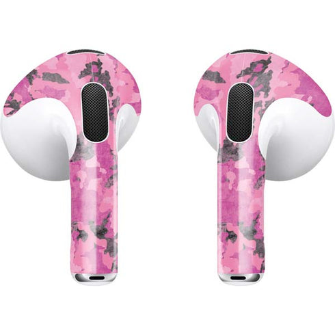 Pink Camouflage Apple AirPods (3rd Gen 2021) Skin