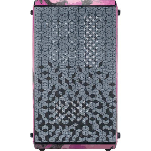 Pink Camouflage Cooler Master MasterBox Q300L Mini Tower Skin