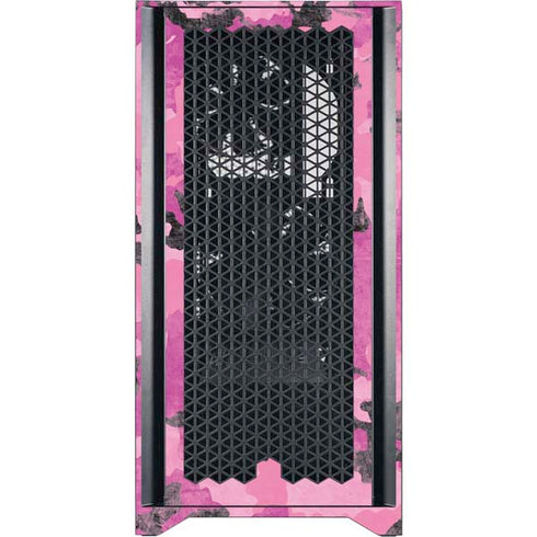 Pink Camouflage Corsair 4000D Tempered Glass Mid-Tower ATX Case Skin