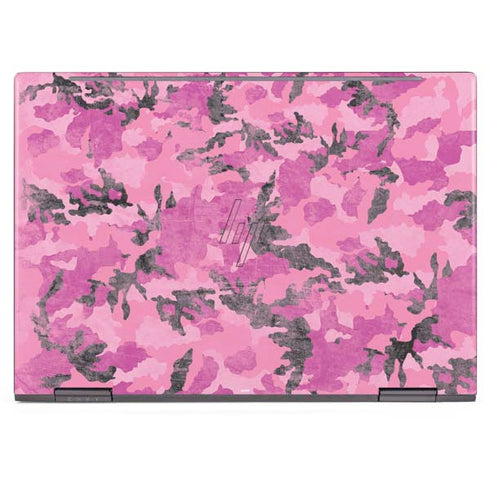 Pink Camouflage HP Envy Skin