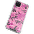 Pink Camouflage Galaxy A12 Clear Case