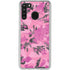 Pink Camouflage Galaxy A21 Clear Case