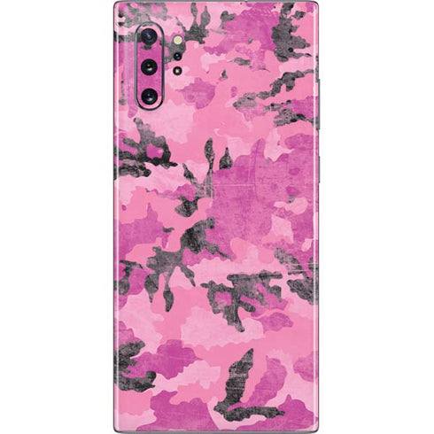 Pink Camouflage Galaxy Note 10 Plus Skin
