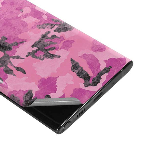 Pink Camouflage Galaxy Note 10 Plus Skin