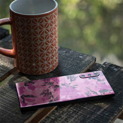 Pink Camouflage Galaxy Note 10 Plus Skin