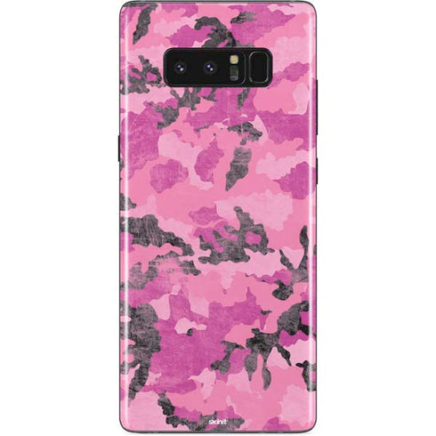 Pink Camouflage Galaxy Note 8 Skin